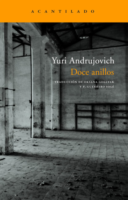 Doce anillos, de Andrujovich, Yuri | portada del libro