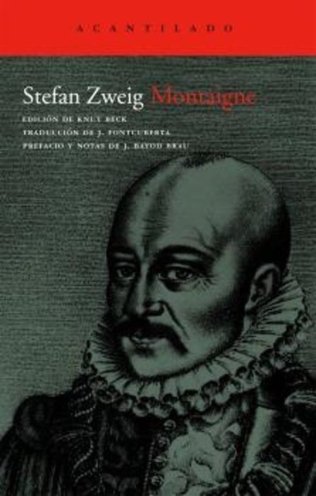 Montaigne, de Zweig, Stefan | portada del libro