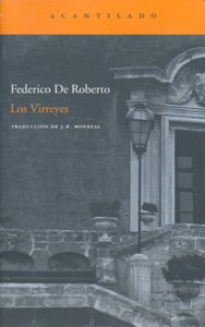 Los Virreyes, de De Roberto | portada del libro