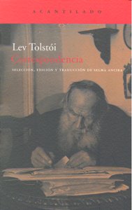 Correspondencia, de Tolstoi, Lev | portada del libro