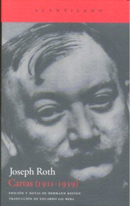 Cartas (1911-1939), de Roth, Joseph | portada del libro