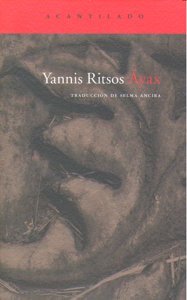 Áyax, de Ritsos, Yannis | portada del libro