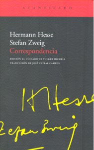 Correspondencia (Hesse - Zweig), de Zweig, Stefan | portada del libro