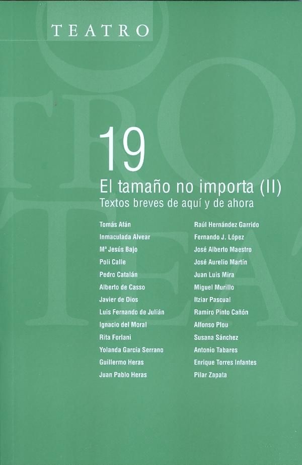 El tamaño no importa (II), de Varios autores | portada del libro