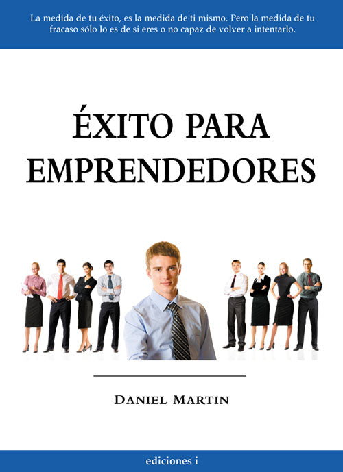 Éxito para emprendedores, de Daniel | portada del libro