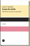 Leyes de miedo, de Sunstein, Cass R. | portada del libro