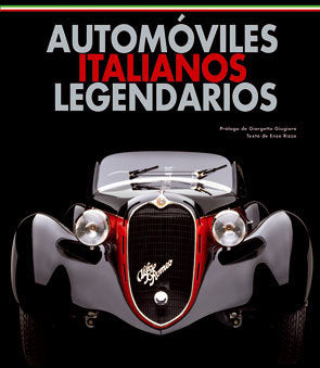 Automoviles italianos legendarios, de Rizzo | portada del libro