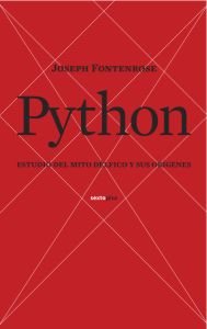 Python, de Fontenrose, Joseph | portada del libro