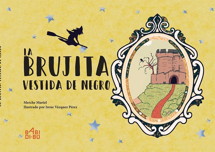 La brujita vestida de negro, de Muriel, Merche | portada del libro
