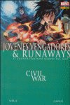 JOVENES VENGADORES Y RUNAWAYS | portada del libro