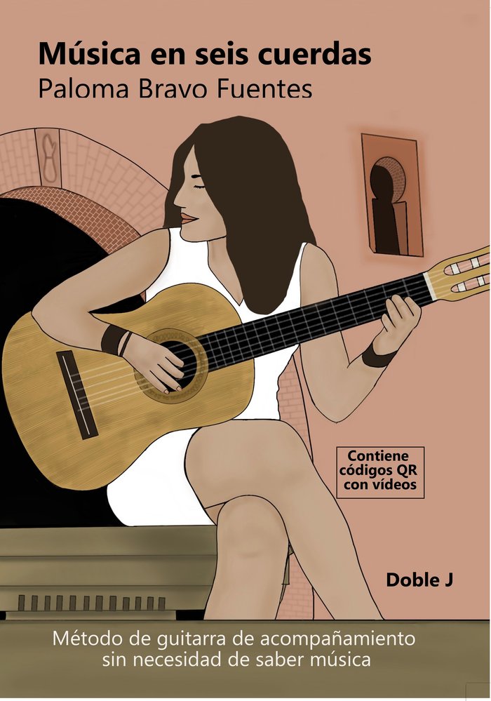 MUSICA EN SEIS CUERDAS, de BRAVO FUENTES, PALOMA | portada del libro