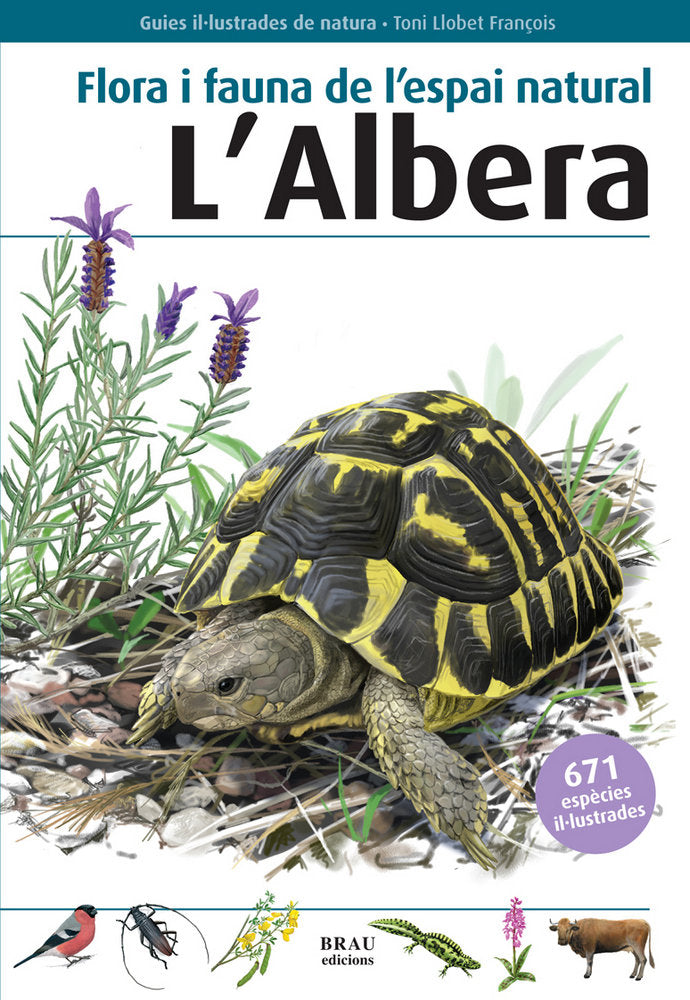 Flora i fauna de l'espai natural L'Albera, de Budó Ricart, Joan | portada del libro
