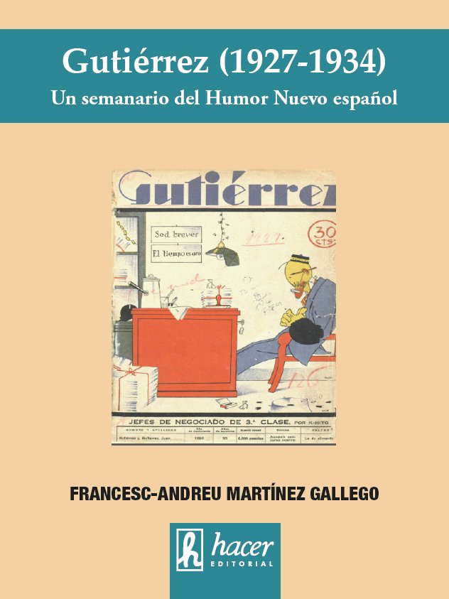 Gutiérrez (1927-1934), de Martínez, Francesc-Andreu | portada del libro