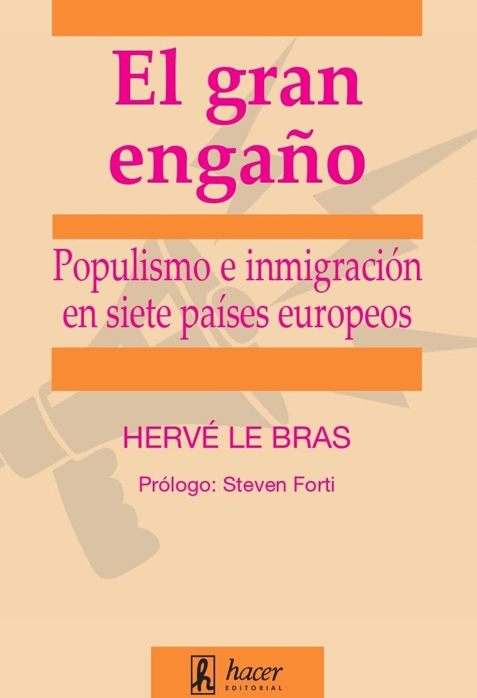 El gran engaño, de Le Bras, Hervé | portada del libro