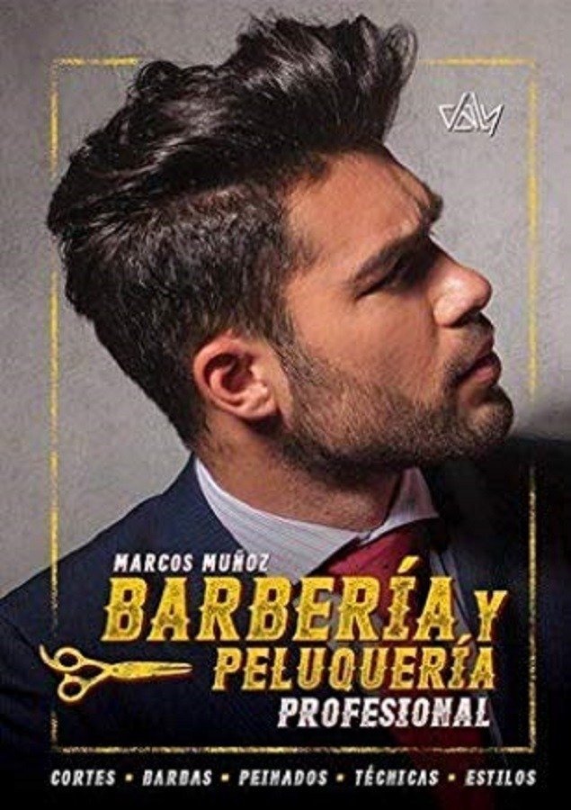 Barbería y Peluquería Profesional, de Daly, Ediciones | portada del libro