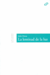 La lentitud de la luz, de Otxoa García | portada del libro