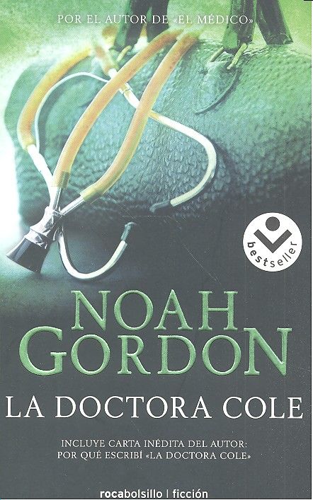 La doctora Cole, de Gordon, Noah | portada del libro