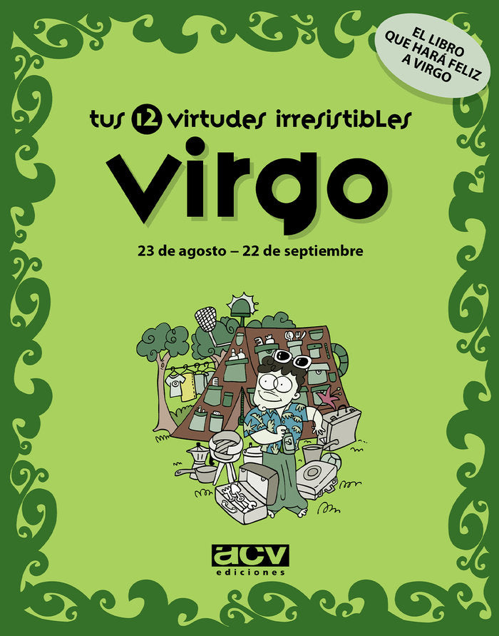 Tus 12 virtudes irresistibles: virgo, de Rosés Collado, Laia | portada del libro