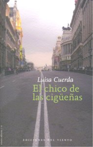 El chico de las cigüeñas, de Luisa Cuerda | portada del libro