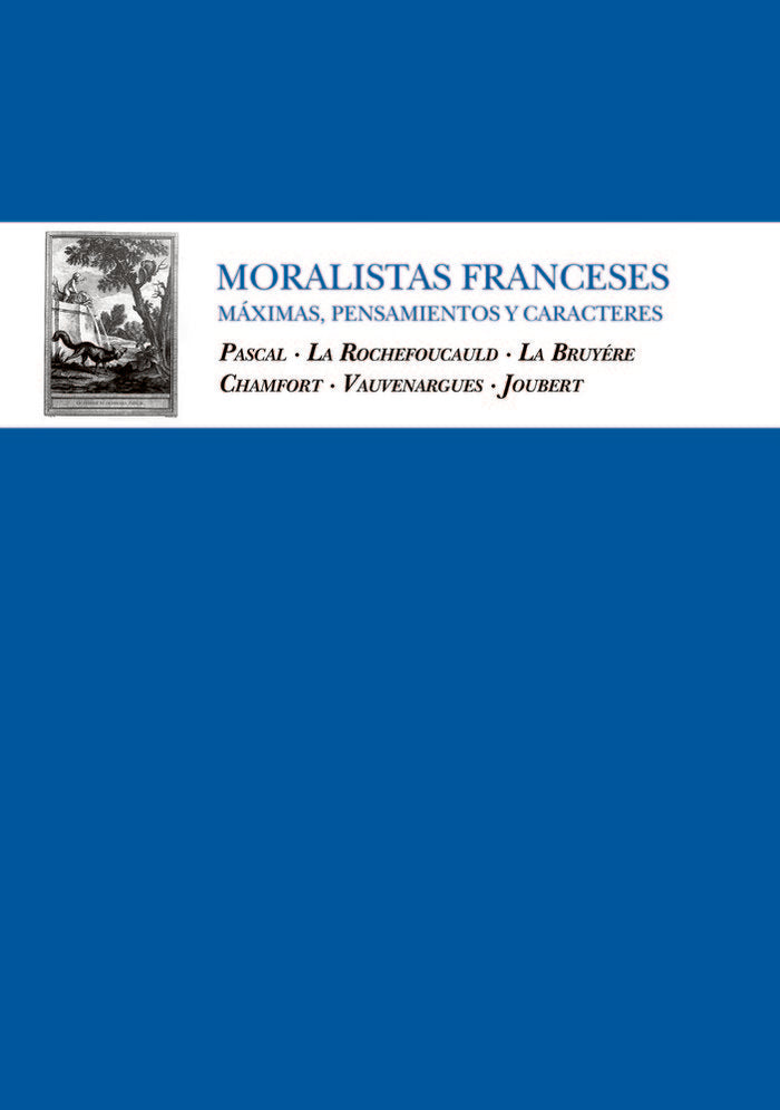 MORALISTAS FRANCESES, de Varios autores | portada del libro