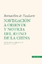 NAVEGACION A ORIENTE Y NOTICIA, de BERNARDINO DE ESCALANTE | portada del libro