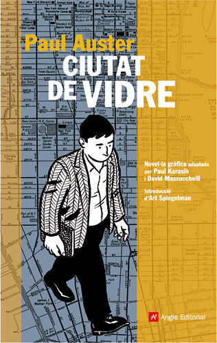CIUTAT DE VIDRE, de AUSTER, PAUL | portada del libro