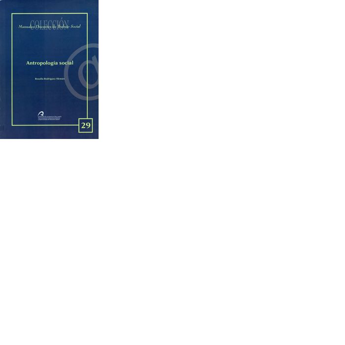 Antropologí¡a social, de Rodríguez Alemán | portada del libro