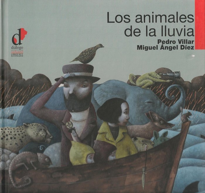 Los animales de la lluvia, de Villar, Pedro | portada del libro