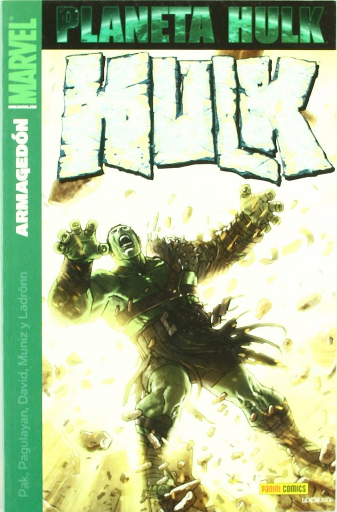 HULK 12 PLANETA HULK ARMAGEDON | portada del libro