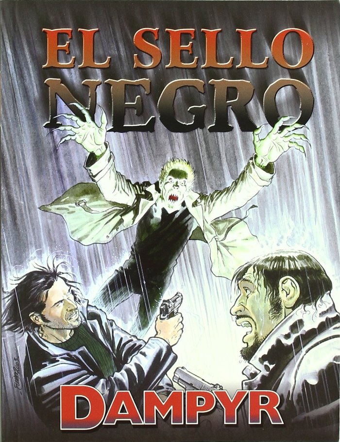 Dampyr, El sello negro, de BOSELLI | portada del libro