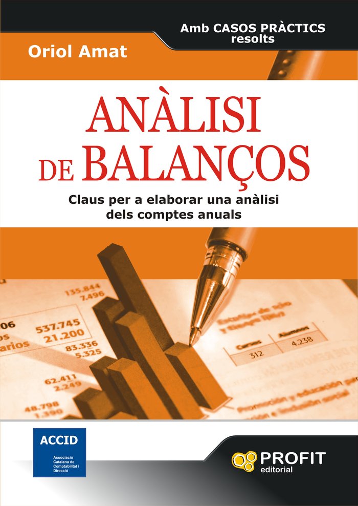 Anàlisi de balanços, de Amat Salas, Oriol | portada del libro