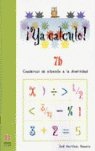 Ya calculo 7b, de Martínez Romero, José | portada del libro