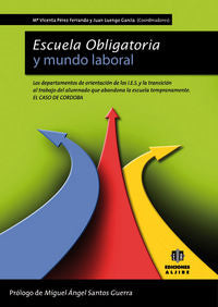 Escuela obligatoria y mundo laboral, de PEREZ FERRANDO, MARIA VICTORIA | portada del libro