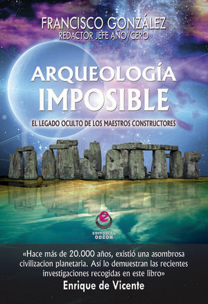 Arqueología imposible, de González López, Francisco | portada del libro