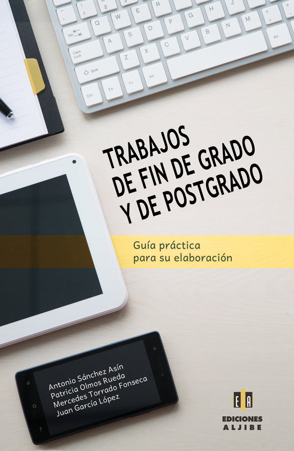 Trabajos de fin de grado y de postgrado, de Sánchez Asín, Antonio | portada del libro