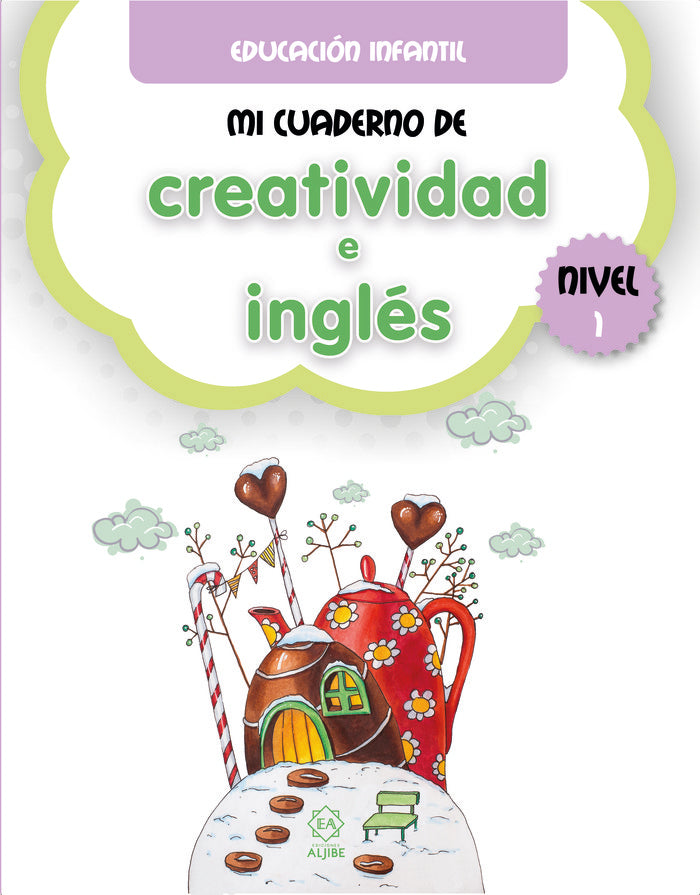 Mi cuaderno de creatividad e inglés. Nivel 1, de Varios autores | portada del libro