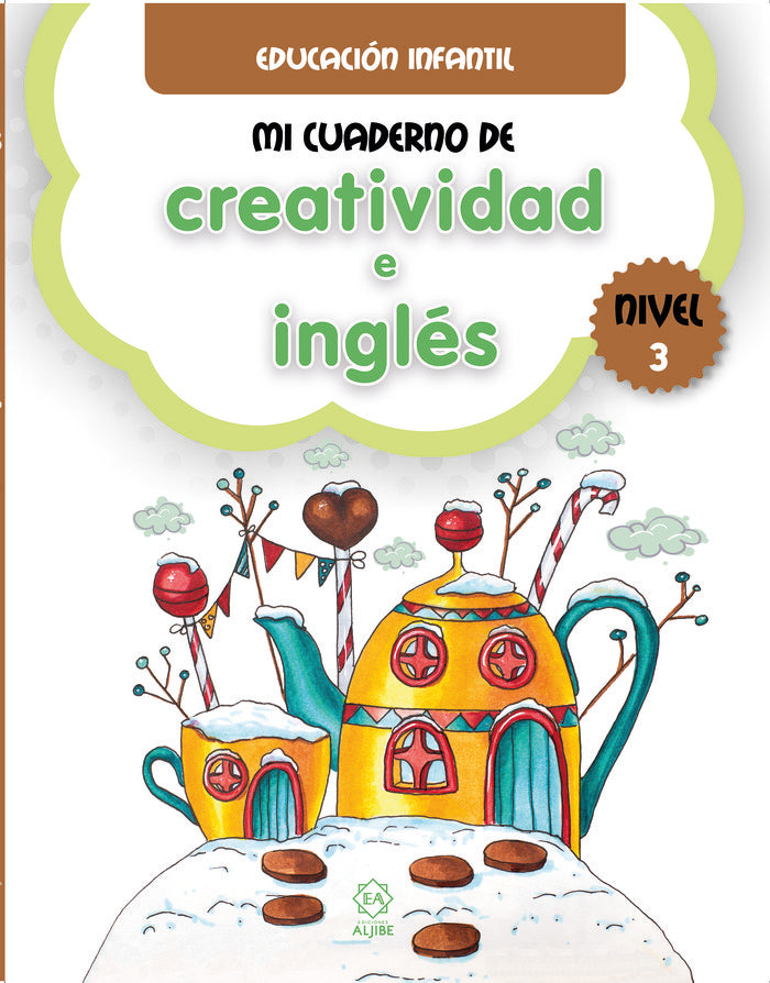 Mi cuaderno de creatividad e inglés. Nivel 3, de Varios autores | portada del libro