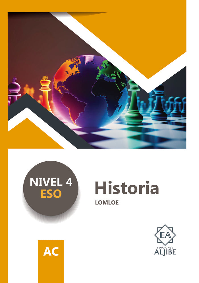 ADAPTACION CURRICULAR 4º ESO HISTORIA LOMLOE | portada del libro