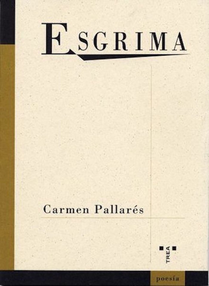 Esgrima, de Pallarés, Carmen | portada del libro