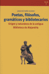 Poetas, filósofos, gramáticos y bibliotecarios, de Juan José Riaño Alonso | portada del libro
