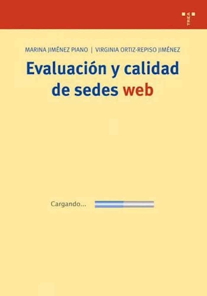 Evaluación y calidad de sedes web, de Jiménez Piano | portada del libro