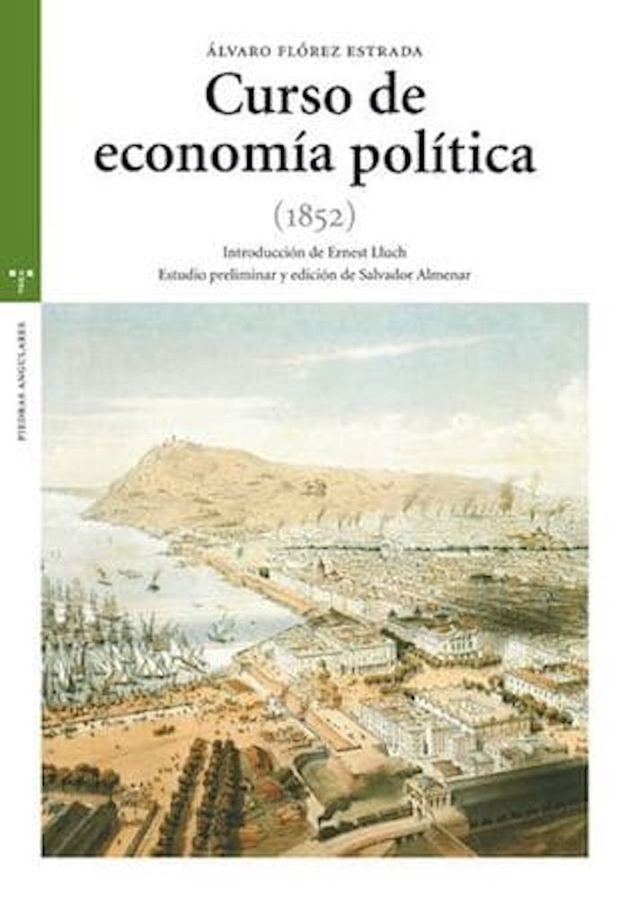 Curso de economía política (1852), de Flórez Estrada, Álvaro | portada del libro