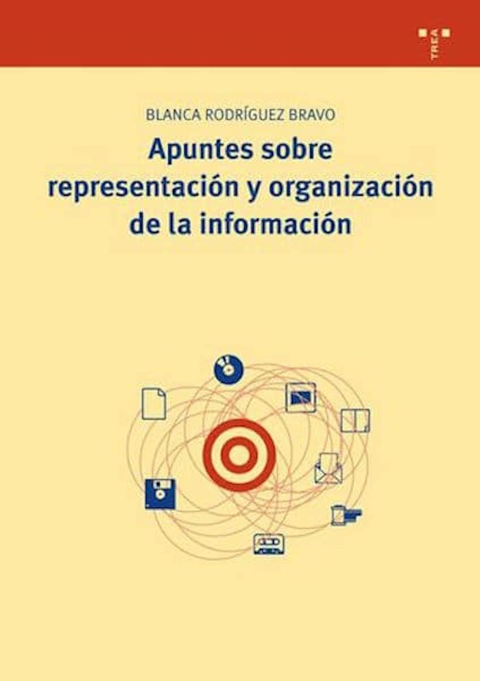 Apuntes sobre representación y organización de la información, de Rodríguez Bravo, Blanca | portada del libro