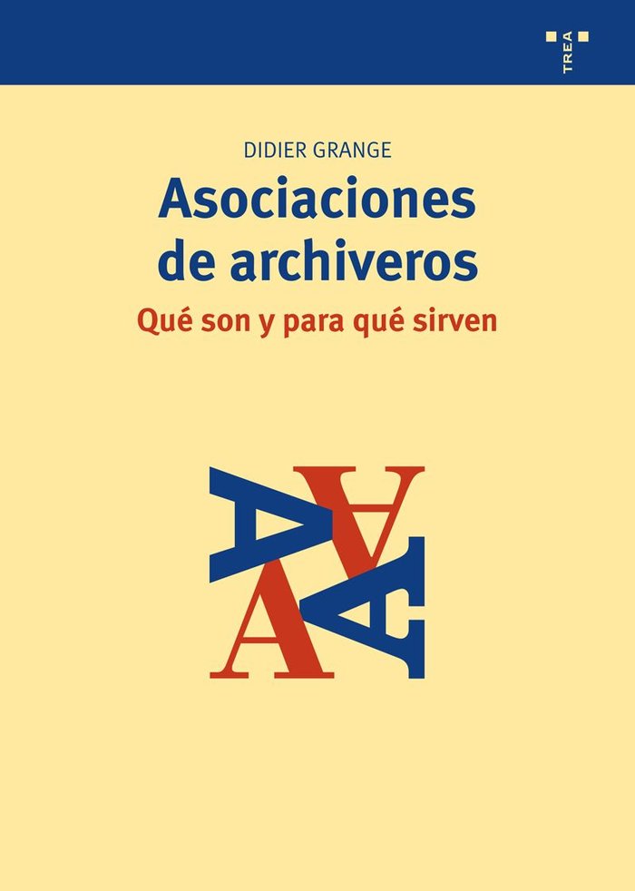 Asociaciones de archiveros, de Grange (Suizo), Didier | portada del libro