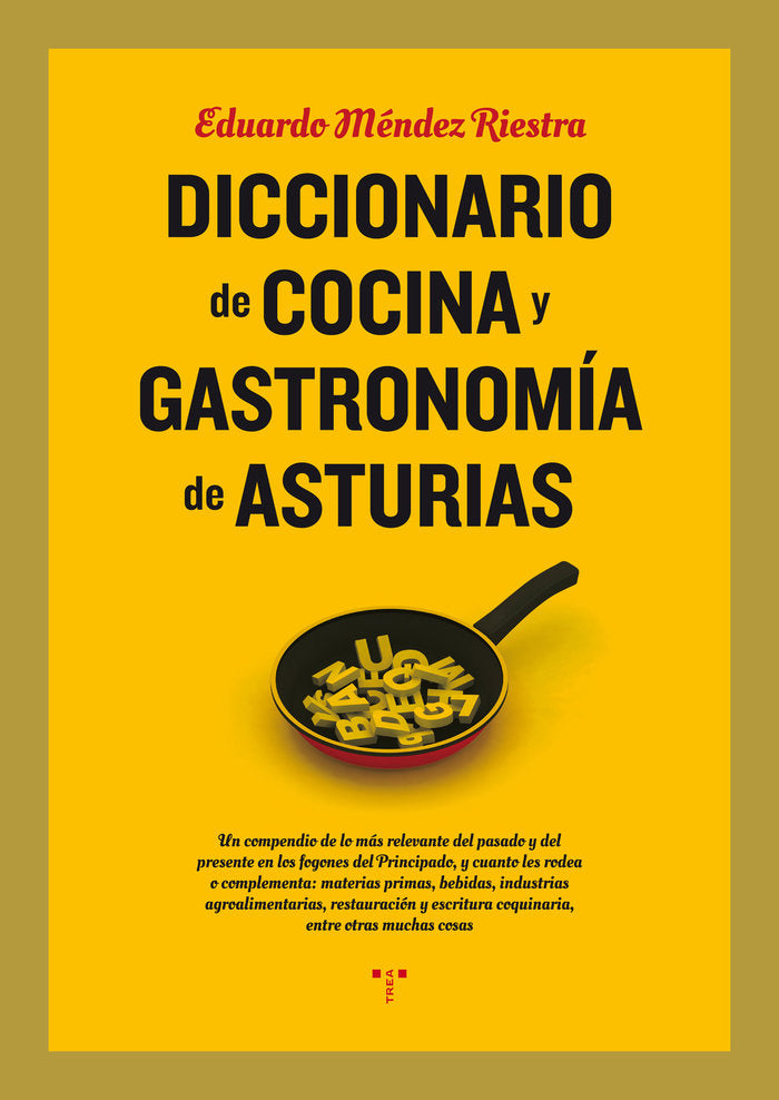 Diccionario de cocina y gastronomía de Asturias, de Méndez Riestra, Eduardo | portada del libro
