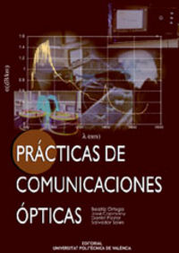 PRÁCTICAS DE COMUNICACIONES ÓPTICAS, de Capmany Francoy | portada del libro