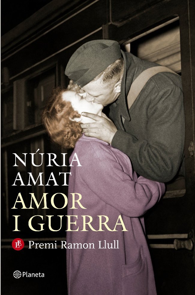 Amor i guerra, de Amat, Nuria | portada del libro