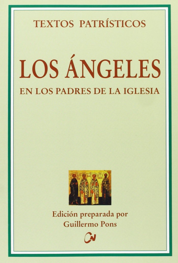 Los ángeles en los Padres de la Iglesia, de Pons Pons, Guillermo | portada del libro