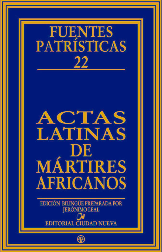 Actas latinas de mártires africanos, de Varios autores | portada del libro