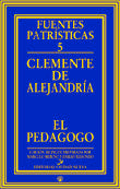 El pedagogo, de Clemente de Alejandría | portada del libro